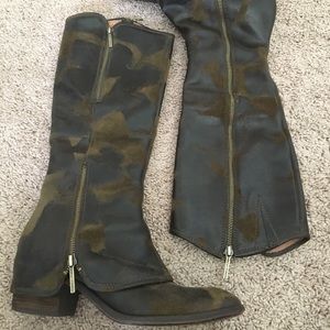 Donald J Pliner Vintage Leather Riding Boots
